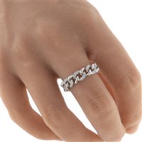Anello Fanton Gioielli Donna ANELLI DIAMANTI in Oro bianco Diamante 0.43 Ct ANOR-231-52 - ANOR-231-52